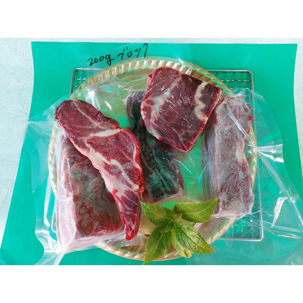 焼肉、炙り用鯨身　200ｇブロック