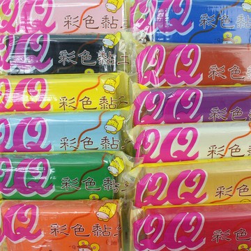 QQ彩色黏土 油黏土 油粘土400g/一個入(定100) QQ彩色油土 油性黏土 ST安全玩具-立鑫【APP滿額下單10%點數(單一帳號最高1000點)】4/30止