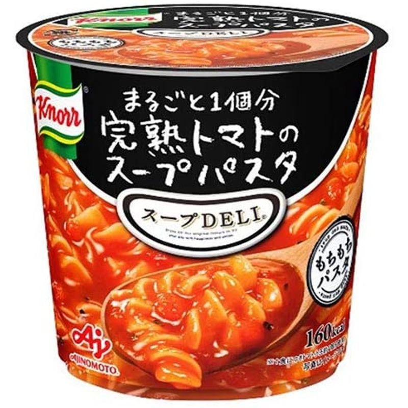 クノール スープDELI まるごと一個分完熟トマトのスープパスタ 41.9g 12カップ（2ケース）