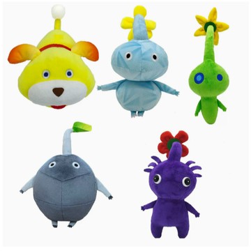 【林先生上新】爆款上新🚀 冰皮克敏毛絨玩偶Plush  皮克敏4系列 冰皮克敏 可愛擺件