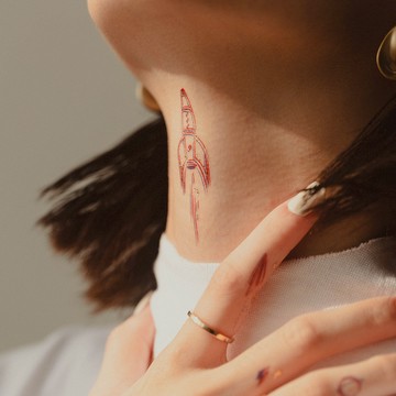 英國PAPERSELF 3D世界 3D world 紋身貼紙