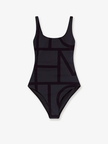 Recycled material one-piece swimsuit - TOTEME - gender_Woman