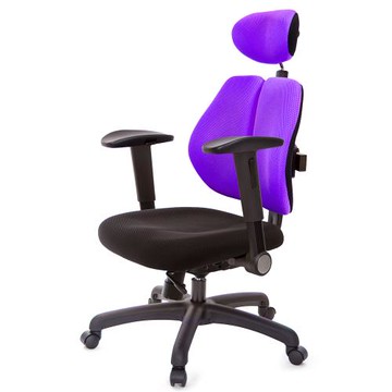 GXG 高背涼感綿 雙背椅 (摺疊滑面扶手) TW-2994 EA1J