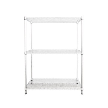【dayneeds】荷重型 90x60x120公分 三層電鍍(鎖管)波浪鐵架