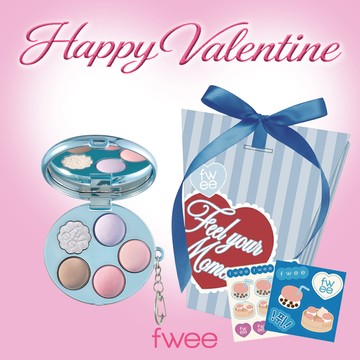 快速出貨【fwee】生日快樂🎂 Pocket眼影盤+品牌貼紙(獨家禮盒)