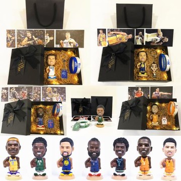 籃球球星公仔生日伴手禮送男孩子庫里湯普森詹姆斯哈登東契奇布克