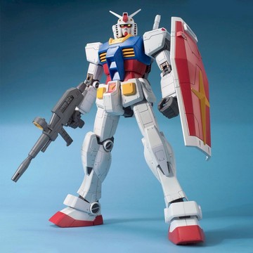 BANDAI萬代 MEGA SIZE 1/48 RX-78-2 初代鋼彈 組裝模型擺件