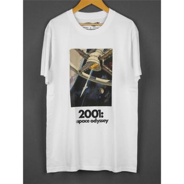 2001太空漫游A Space Odyssey科幻電影美學短袖印花寬松潮流T恤