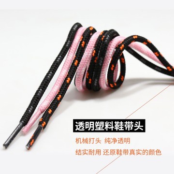 鞋帶圓男女運動老爹鞋黑白色粗圓形帶點rosherun潮流個性百搭