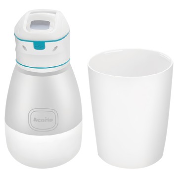 AcoMo PS III USB充電防潑水 90秒殺菌可攜式消毒器 大小底座變換 強力紫外線搭配臭氧消毒  PS3-B  藍色