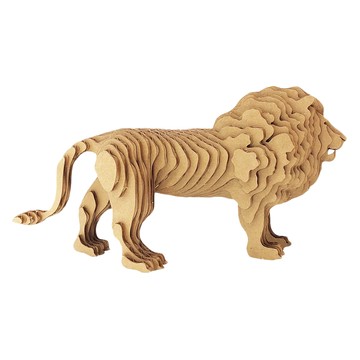 EDISON mama 手作趣味紙模型 普通 L 6歲以上 175g  獅子  1包  51片