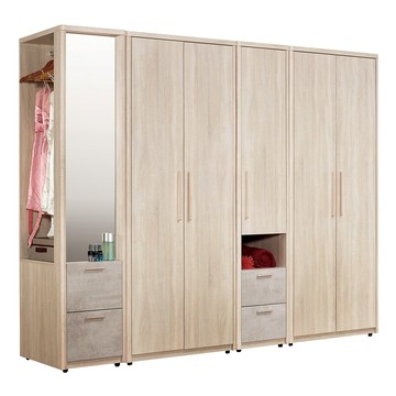 【Hampton 漢汀堡】昆提斯8.2尺組合衣櫥