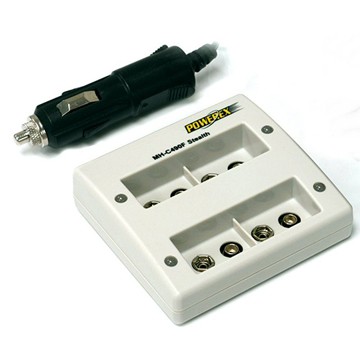 POWEREX  9V鎳氫電池充電器(MH-C490F)