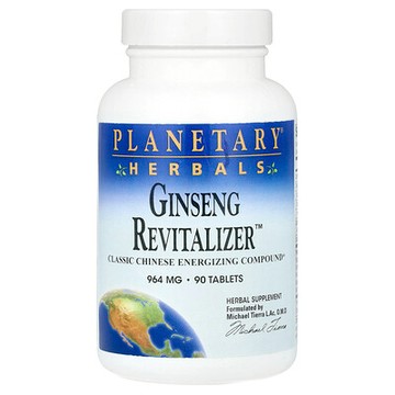 Planetary Herbals, Ginseng Revitalizer™，90 片