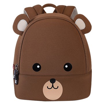 【NOHOO諾狐】幼幼兒童背包(0.5~2歲)3D仿生動物系列-小棕熊(公司貨)
