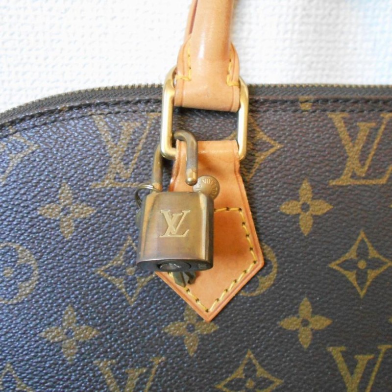 ルイヴィトン LOUIS VUITTON ハンド バッグ アルマ モノグラム 鍵付き | LINEブランドカタログ