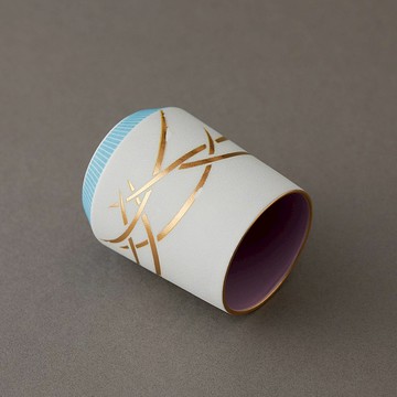 unnamed japan | 美濃燒  (銅版轉印)  茶杯 / 芒草