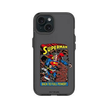 iPhone 15 Clear 酷墨灰 - Superman - Superman-殺出重圍