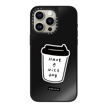 咖啡手機殼 iPhone17Promax手機殼 蘋果16Pro防摔殼i15保護殼i14硬殼i13