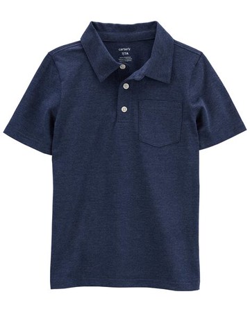 Kid Striped Jersey Polo