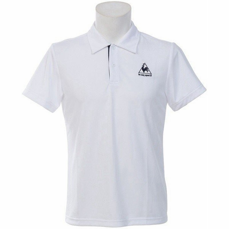 Le Coq Sportif ルコックスポルティフ 襟付き半袖シャツ Qmmlja71zz メンズスポーツウェア 半袖機能ポロシャツ メンズ Wht セール 通販 Lineポイント最大0 5 Get Lineショッピング