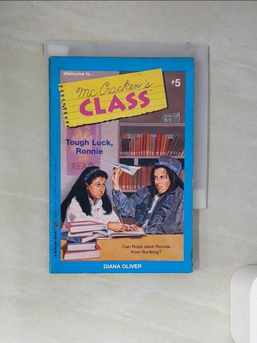 【書寶二手書T1／原文小說_VDC】Tough Luck, Ronnie_Oliver, Diana