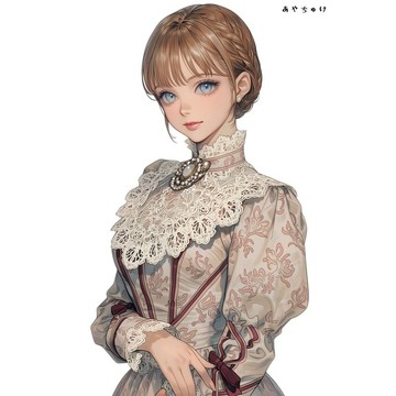 【9 月新品】07-142-0417 人物貼紙 奇幻復古浪漫喫茶