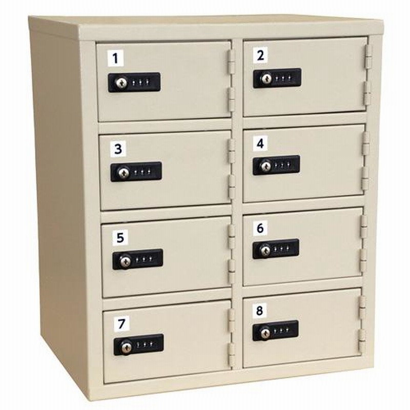 EIKO エーコー 貴重品保管庫 ダイヤル式 LKロッカー LK-312