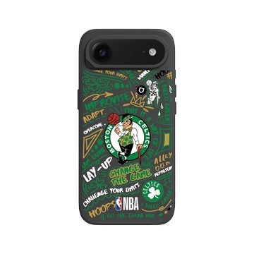 iPhone Air SolidX 黑 - NBA - 塗鴉系列-波士頓塞爾提克 Boston Celtics - Graffiti
