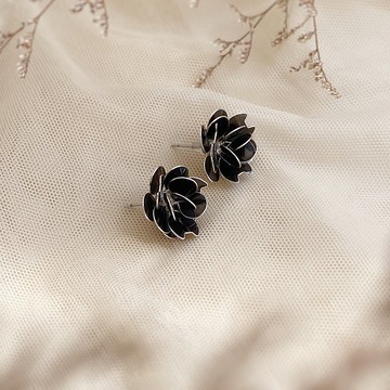 黑貓 | 貓咪印象  耳環  貓奴 可改 夾式耳環