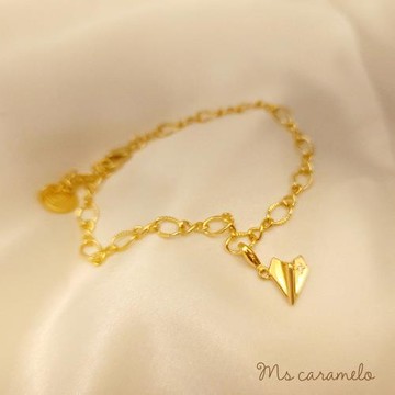 【焦糖小姐 Ms caramelo】愛旅遊 飛機夢手鍊