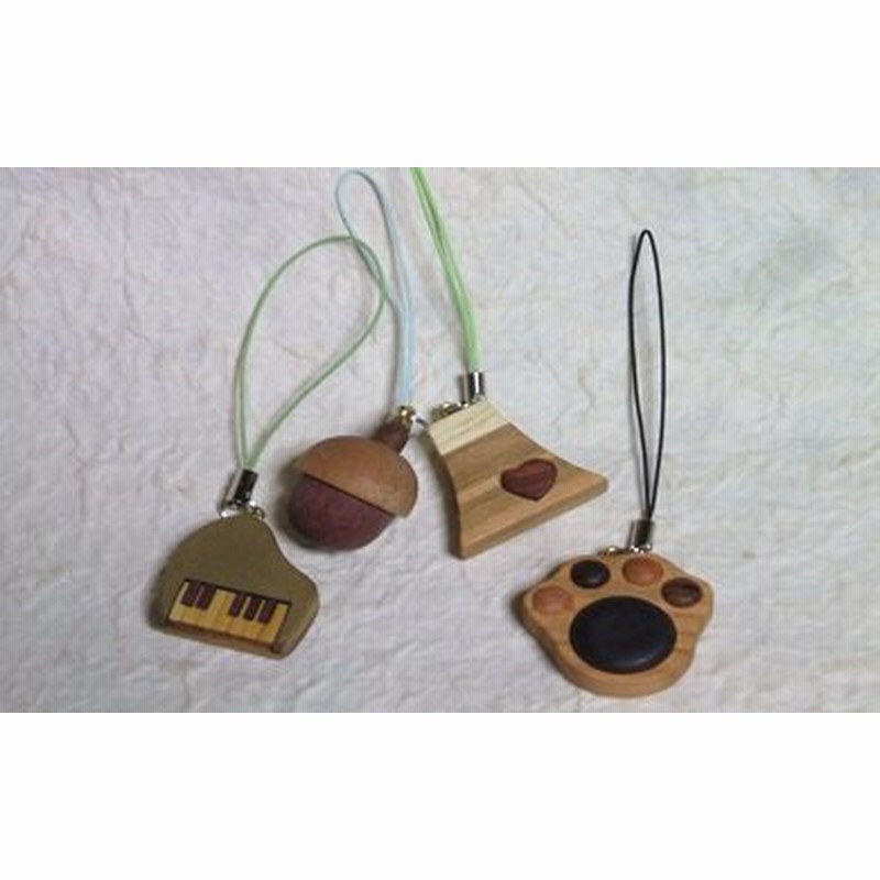 02木製ストラップ4種セット 通販 Lineポイント最大3 0 Get Lineショッピング