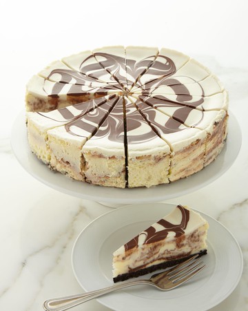 Chocolate Swirl Cheesecake
