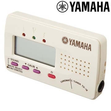 『YAMAHA』CHROMATIC TUNER 吉他貝斯管弦樂調音器 TD-18WE含拾音夾 / 公司貨 新品出清