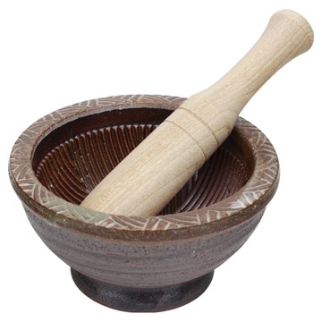 Yeindoye 陶瓷搗磨缽杵組  小型  1組