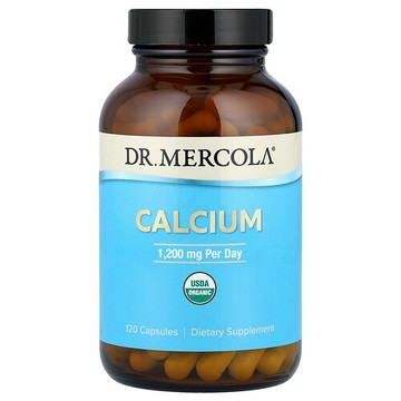 Dr. Mercola, 鈣，120 粒膠囊（每粒膠囊 300 毫克）