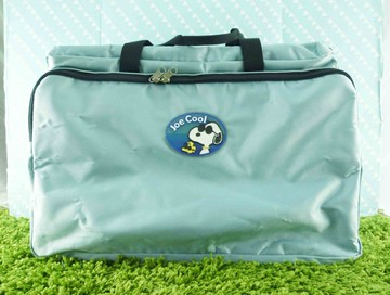 【震撼精品百貨】史奴比Peanuts Snoopy  旅行袋 藍墨鏡【共1款】 震撼日式精品百貨