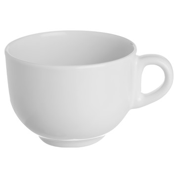 EXCELSA 陶製湯杯 400ml  1個  白色