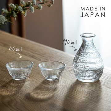 東洋佐佐木日本進口小酒杯清酒杯玻璃白酒杯套裝家用輕奢德利酒壺