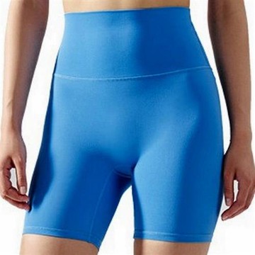 【米蘭精品】現貨+預購 高腰運動褲短褲緊身褲瑜珈褲內搭褲-涼感提臀無痕女褲子16色74ky3