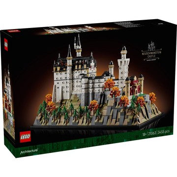 LEGO  21063 新天鵝堡🟦淡北 🟩電積系🟨建築系列