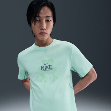 NIKE 耐吉 吸濕排汗 男 短袖上衣 綠色系-AS M NK DF PRIMARY SS TEE GCEL-IH8661353