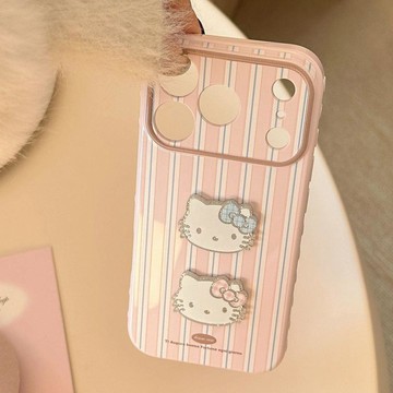 藍條紋適用蘋果17手機殼iPhone16promax全包15大視窗14/13/12女