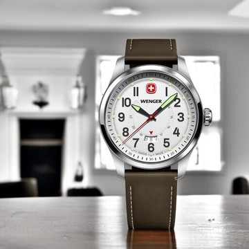 WENGER 威戈錶  永恆時尚 男錶 手錶 指針錶-01.0541.120