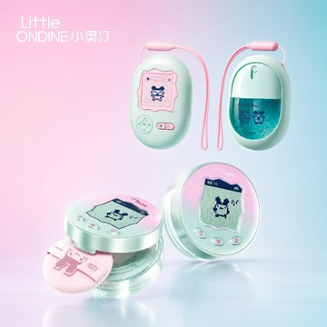 1+1套組 塔麻可吉聯名款 [快速出貨]【小奧汀 Little Ondine】柔霧持妝散粉 + 沁潤精華噴霧 套組