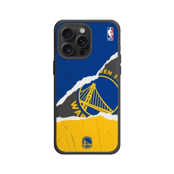 iPhone 15 Pro Max SolidX 黑 - NBA - 熱血系列-金州勇士 Golden State Warriors - Sweat and tears