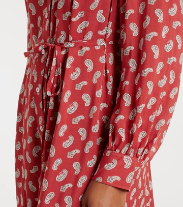 Rixo Maddison printed shirt dress