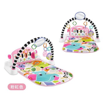Fisher price 費雪 可愛動物鋼琴健身器/健力架(FEAHRB14F粉色)1924元