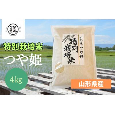 ふるさと納税 高畠町 特別栽培米　つや姫  4kg(2kg×2)