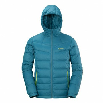 【【蘋果戶外】】山林 42J17 81 海藍 男 700FP 羽絨外套 輕量外套 防潑水 保暖外套 防風外套 秋冬 Mountneer